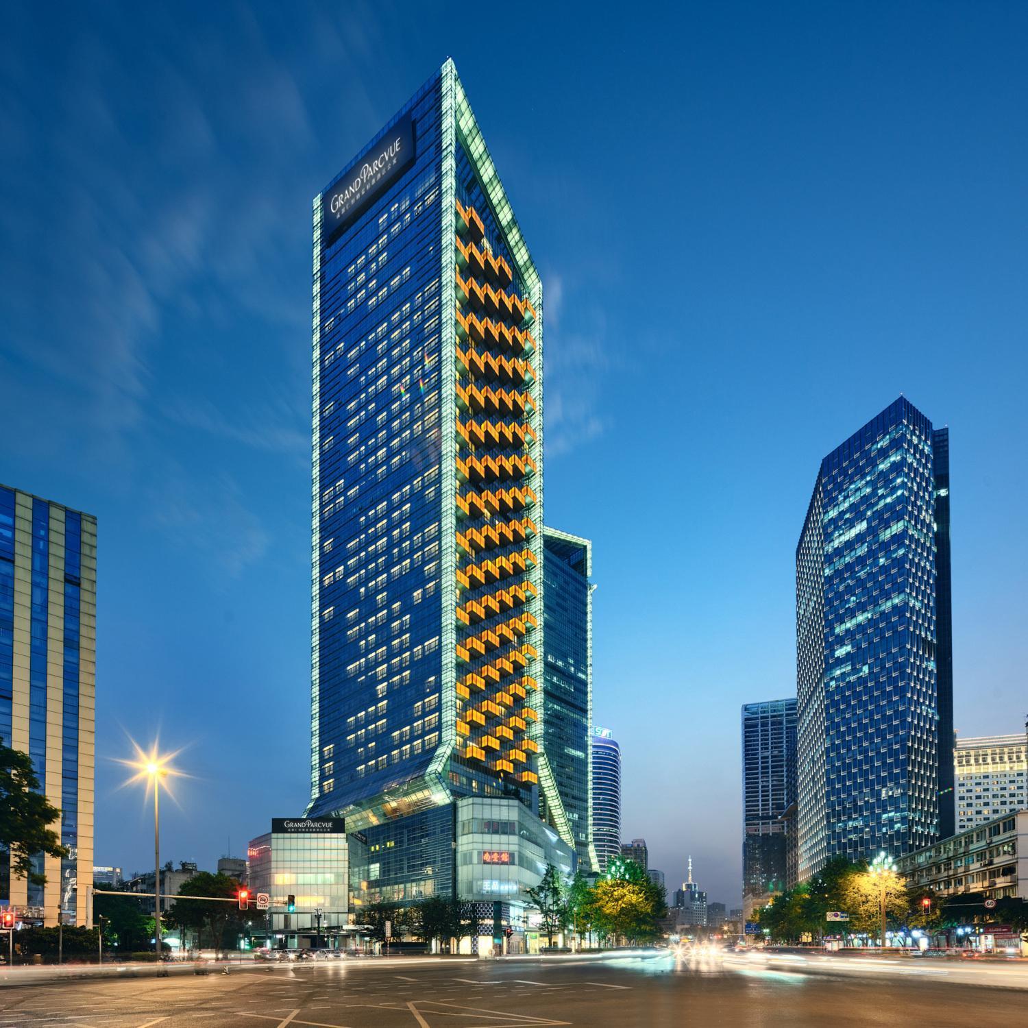 Grand Parcvue Hotel Residence Ченду Екстер'єр фото